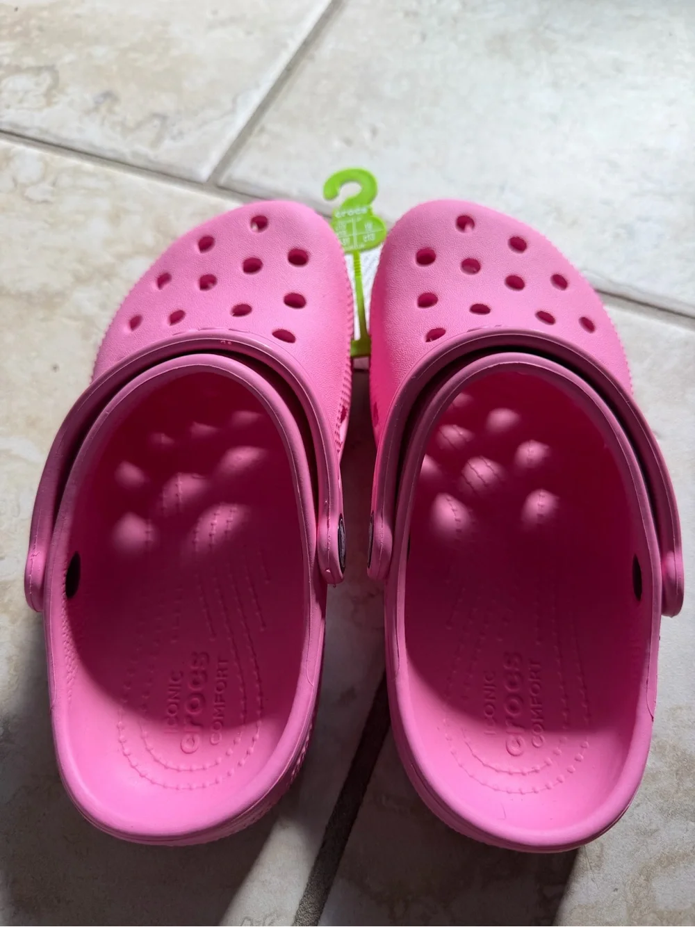Kids Pink Classic Croc Shoes NWT